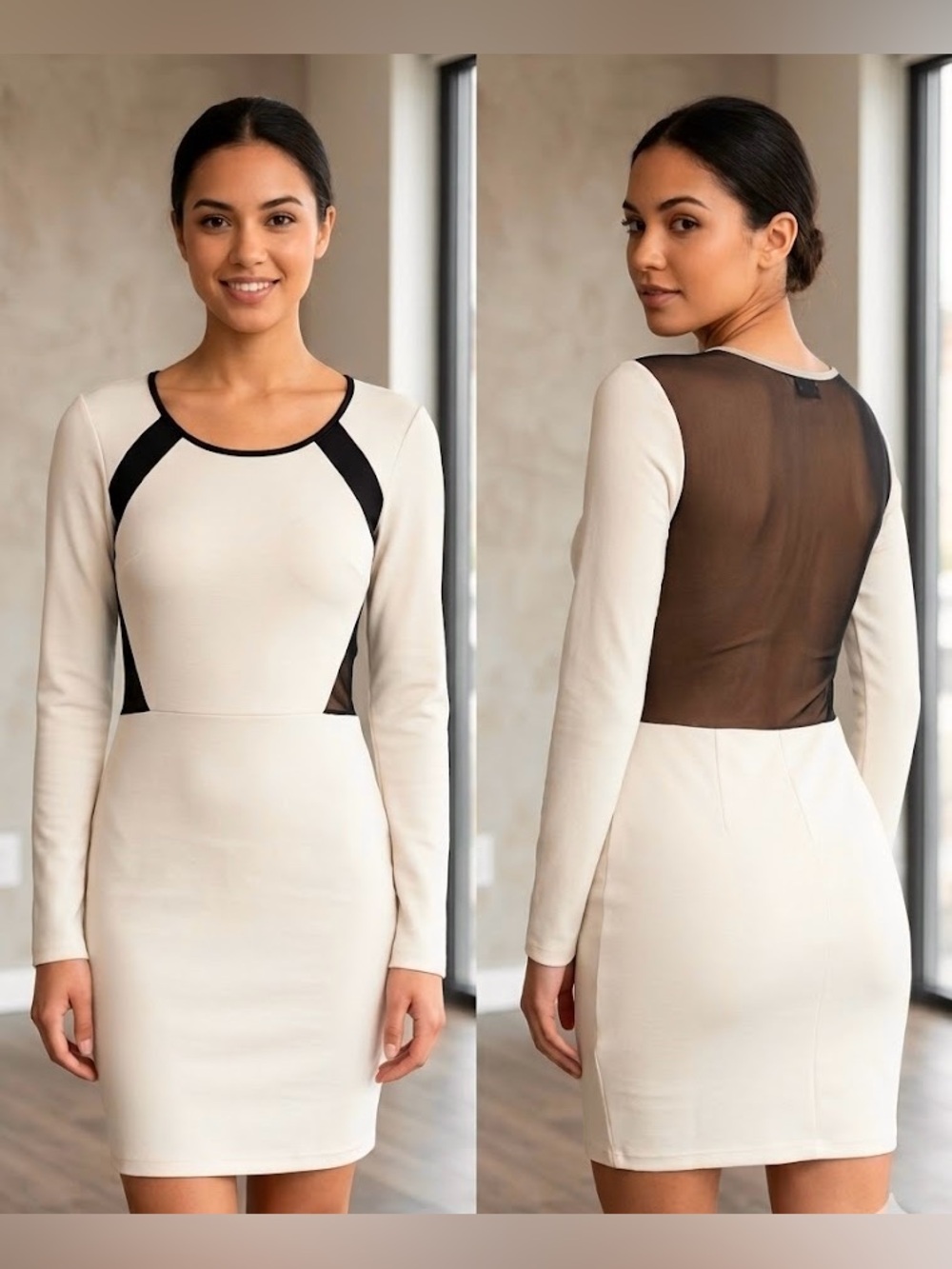 Urban Outfitters Sparkle & Fade Mesh-Back Dress